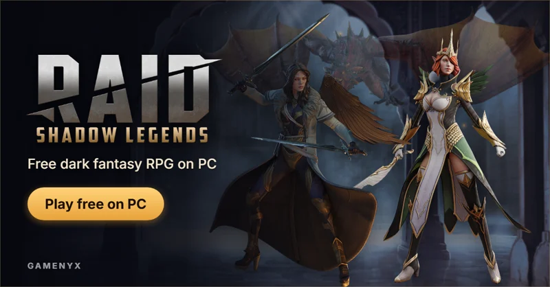 RAID: Shadow Legends: free dark fantasy RPG on PC. Play free on PC.